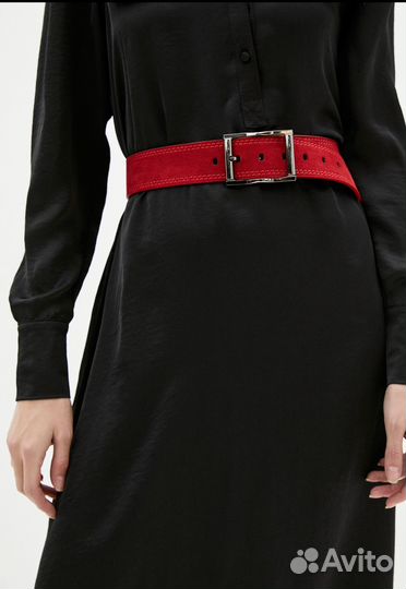 Ремень женский кожаный (широкий) Olio Rosti