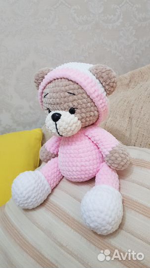 Плюшевый мишка ручной работы