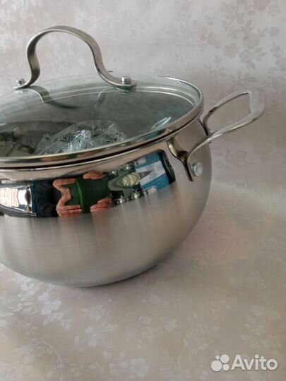 Набор кастрюль из нержавеющей стали