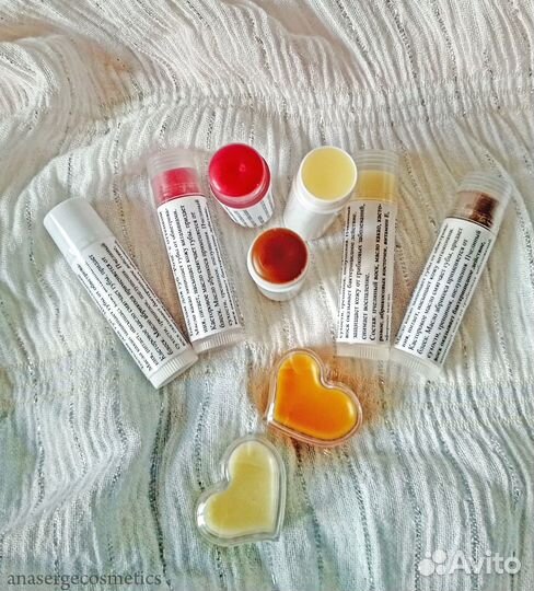 Натуральный бальзам для губ