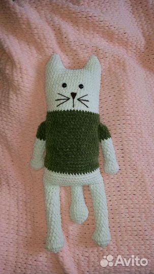 Подушка игрушка кот