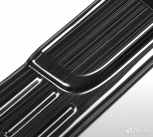 Накладки на пороги Gac GS8 / Гак гс 8 2023-2025 г.в black