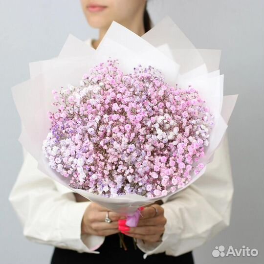 Гипсофилы букет цветов