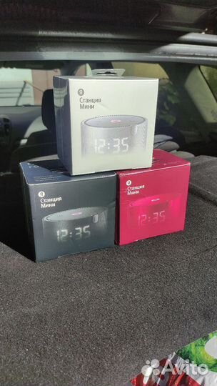 Яндекс Станция мини 2 с часами и без