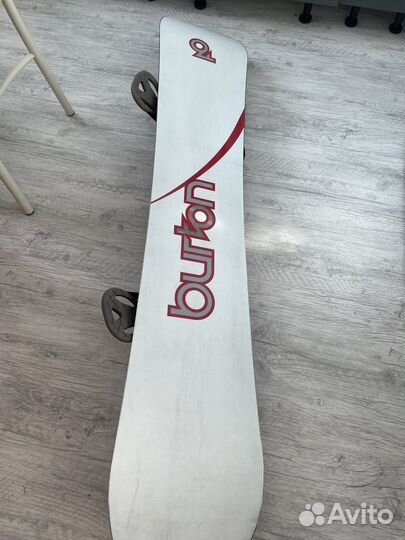 Комплект burton сноуборд + крепления