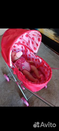 Кукла бэбиборн + коляска