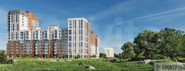 2-к. квартира, 67,5 м², 2/16 эт.
