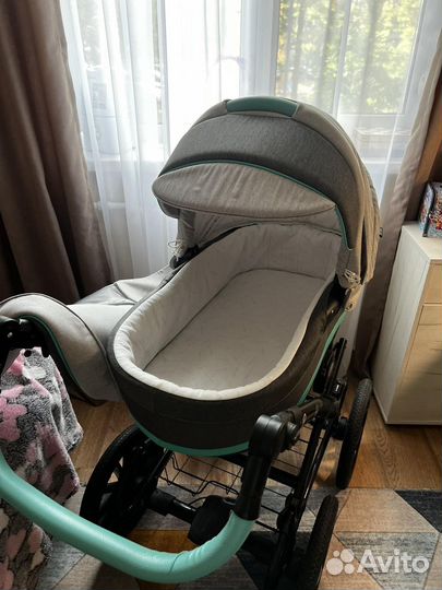 Коляска 3 в 1 bebe mobile ines