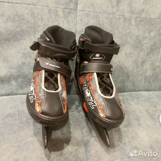 Коньки раздвижные 36 40, но по факту 37-39