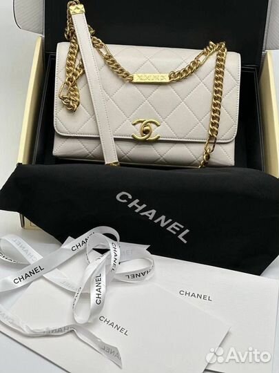 Chanel сумка кожа в коробке