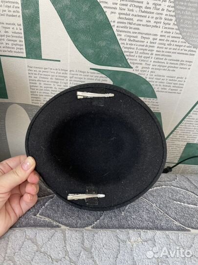 Декоративная шляпка на заколках-крокодильчиках