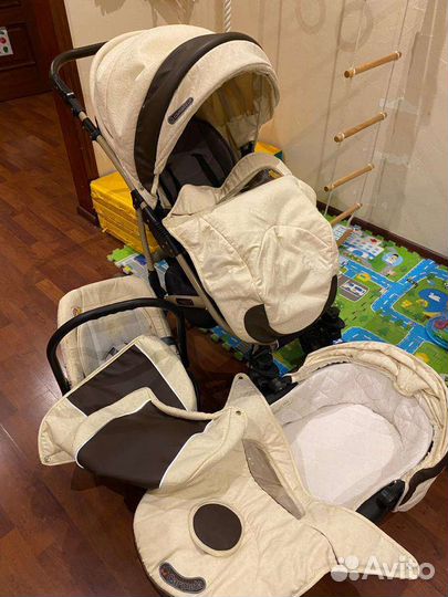 Коляска camarelo 3 в 1