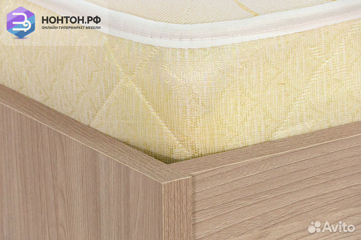 Кровать односпальная Мелисса шимо светлый