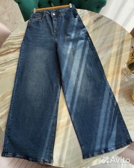 Джинсы багги широкие buggy женские