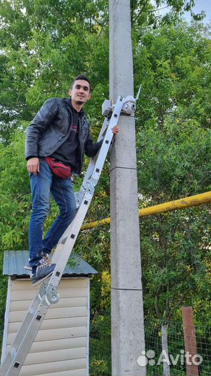 Установка видеонаблюдения