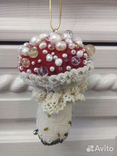 Интерьерное украшение Мухомор