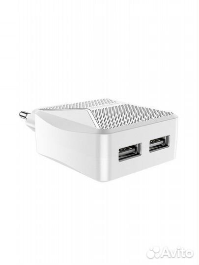 Зарядное устройство сетевое Borofone 2 USB / 2.4A