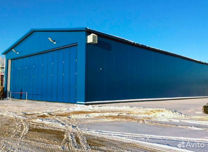 Продажа коровников из металла под ключ, арт:Szc-62