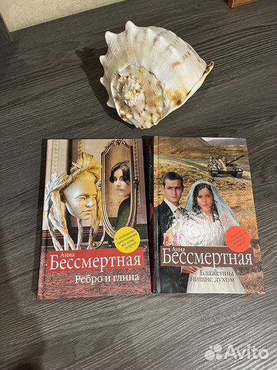 Книги Анны Бессмертной Ребро и Глина