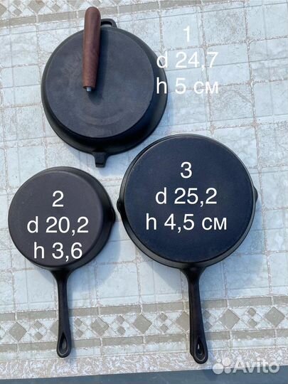 Старинные чугунные сковородки СССР,сша, Россия