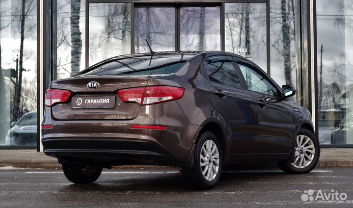 Kia Rio 1.6 МТ, 2015, 104 687 км