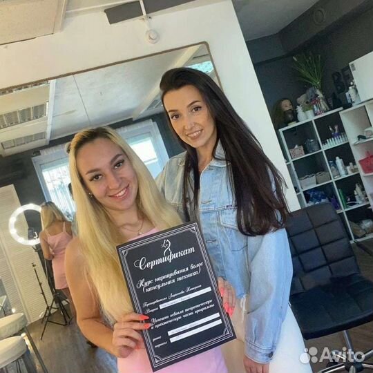 Обучение наращивание волос