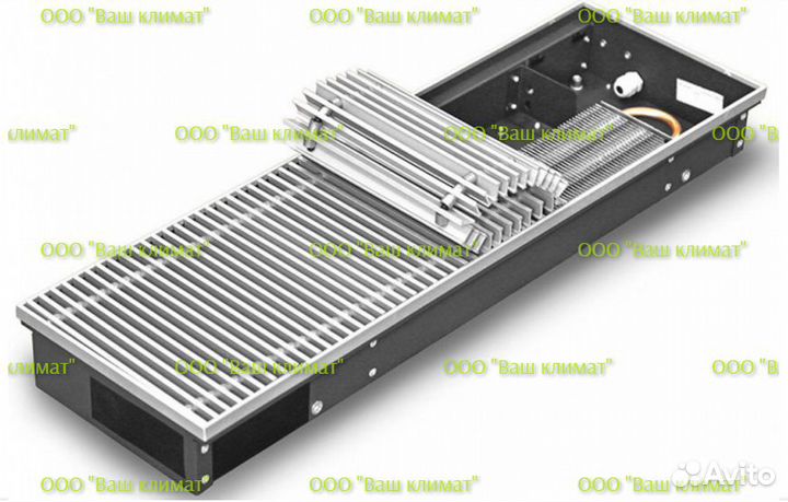 Встраиваемый / внутрипольный конвектор Techno