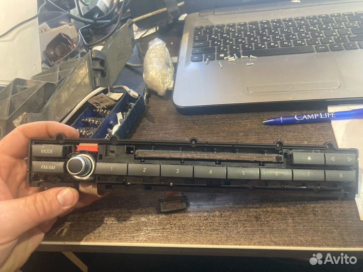 Панель управления радио магнитолой BMW F10