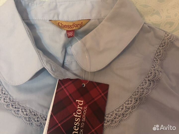 Рубашка школьная для девочки 146