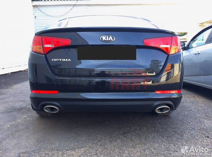 Лип-спойлер Performance для Kia Optima 3 (Дорест.)