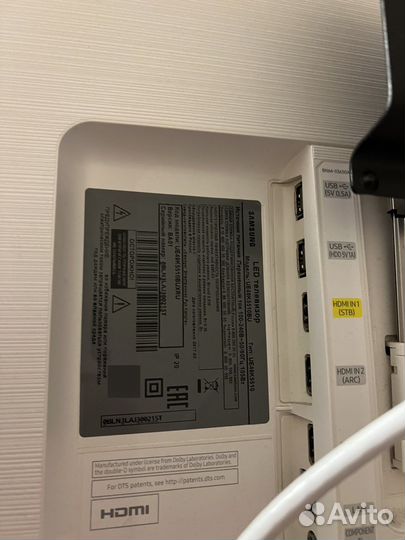 Телевизор samsung smart tv 49