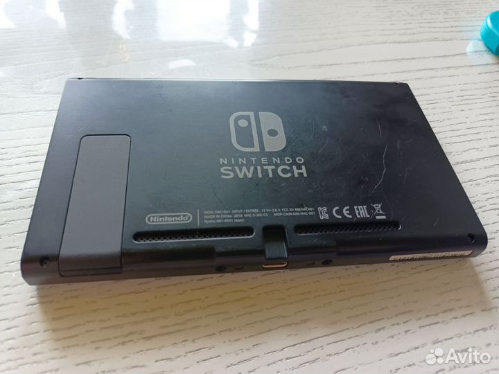 Nintendo Switch rev 1+чип+флэшка256Гб