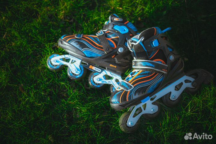 Ролики RE:Action TR13 раздвижные размер 36-41