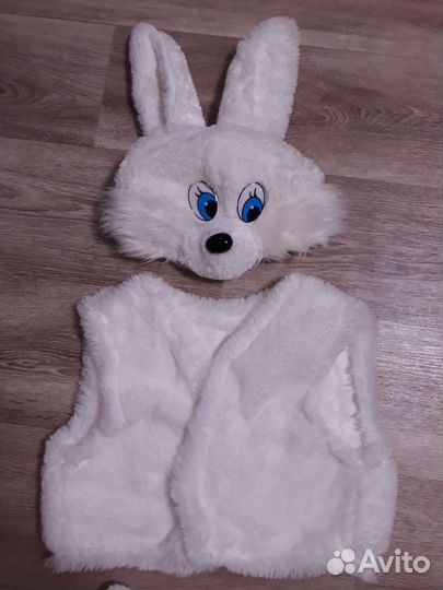 Прокат костюма зайчика на 2,3,4 года