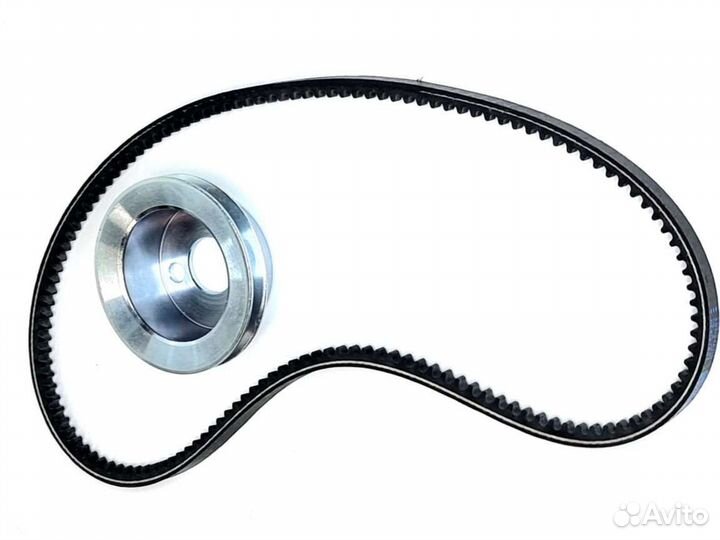 Уменьшенный шкив помпы с ремнем Классика ваз