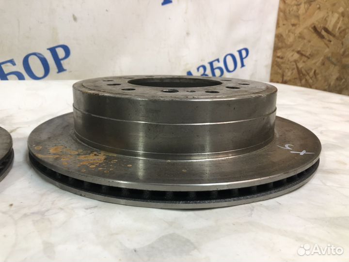 Задний тормозной диск toyota land cruiser 120