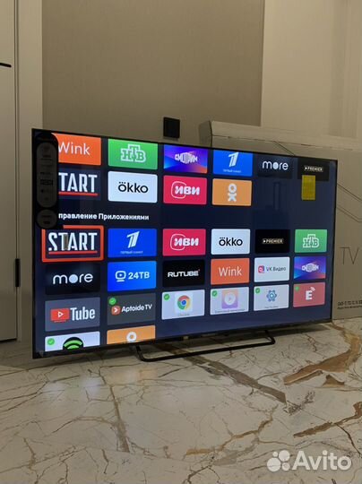 Smart tv новый 55”