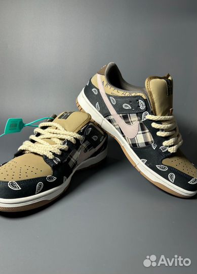 Кроссовки Nike SB dunk low x Cactus Jack Люкс