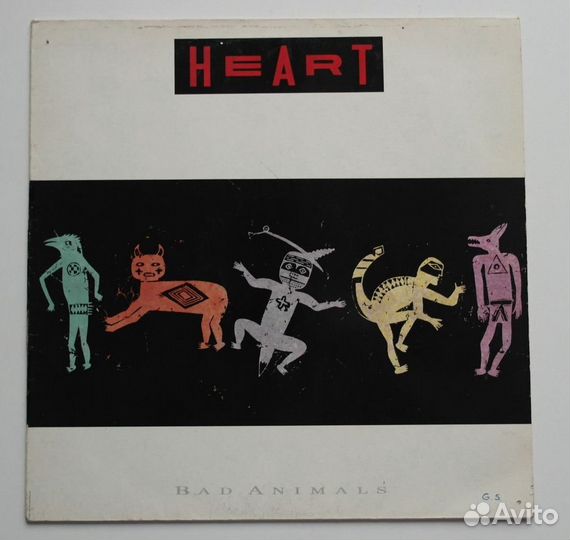 Heart - Bad animals - 1987 LP Vixen - Same - 1988