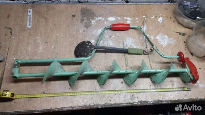 Бур складной с шумовкой