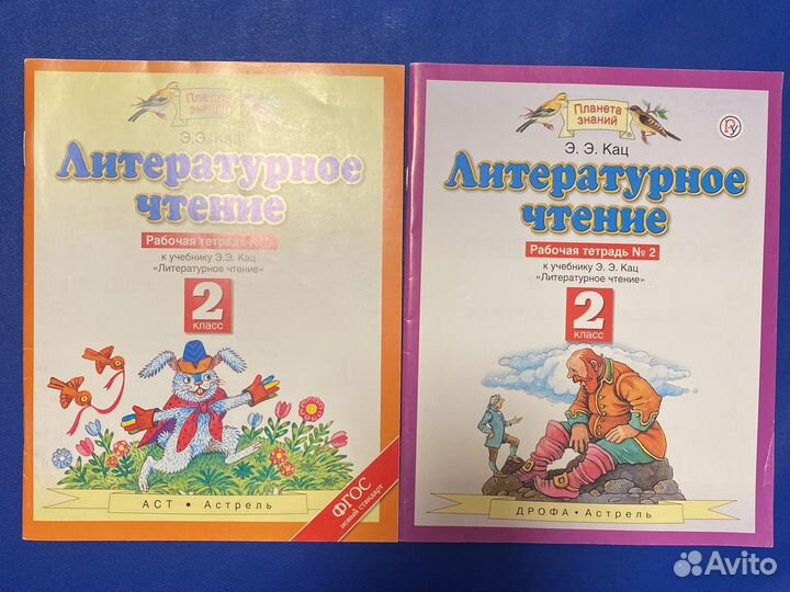 Литературное чтение 2 класс рабочие тетради