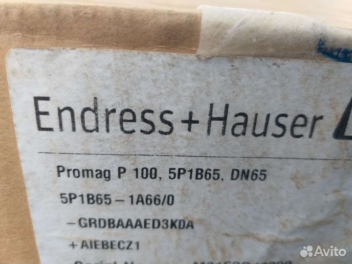 Расходомер Endress+Hauser Promag P100