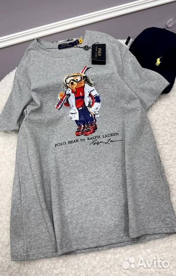 Оверсайз футболка ralph lauren