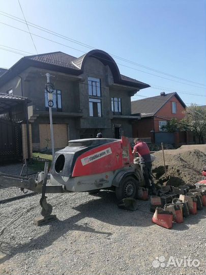 Стяжка пола полусухая механизированным способом