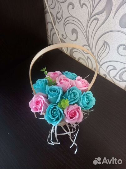 Букет из мыла