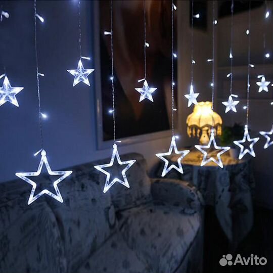 Гирлянда штора