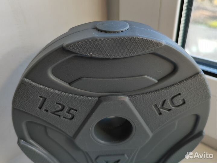 Блины Torneo пвх: 5 Кг; 2,5 Кг; 1,25 Кг