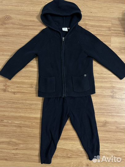 Костюм zara вязаный 104