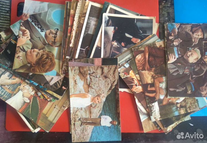 Наборы открыток СССР с актёрами