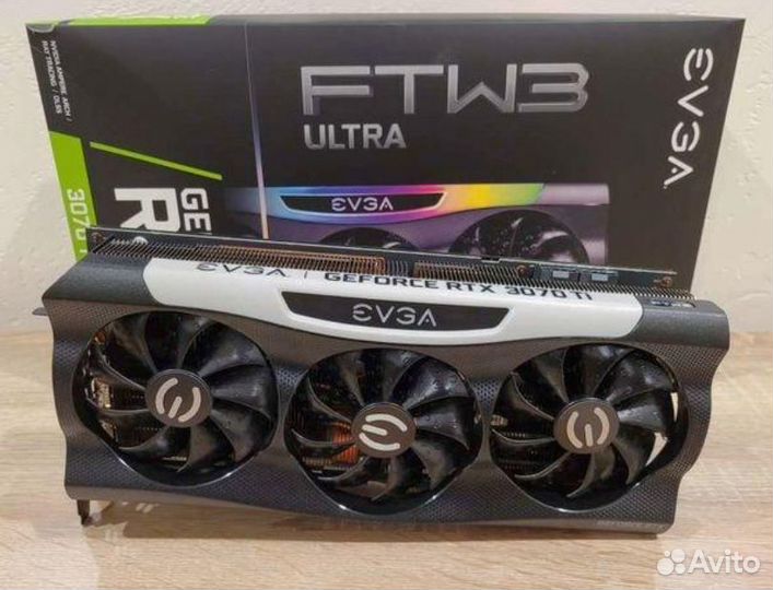 Видеокарта Evga RTX 3070 Ti FTW3 ultra gaming